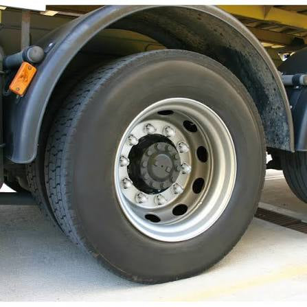 Dome, stainless steel nut covers, round head, 40 pcs set - 33 mm - Chrome