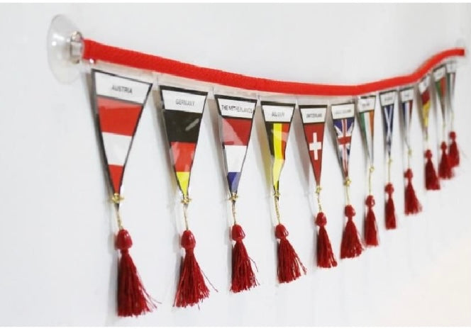 Windscreen Flag Decoration